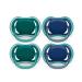Philips Avent Ultra Soothers 6-18 m Deep Opal/Steel Blue 4 Pack SCF085/52