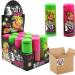 12 x Brain Licker Sour Apple & Black Cherry 60ml - Sour Fruit Flavour Candy Drink in Roll-On Bottle - Buy Online on GoSupps.com