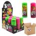 12 x Brain Licker Sour Apple & Black Cherry 60ml - Sour Fruit Flavour Candy Drink in Roll-On Bottle