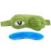Masque Pour Les Yeux De Grenouille Masque De Sommeil Dr le De Grenouille | Couvre-visage Pour L s Yeu Du Sommeil - asque Pour Les Yeux Amusant En Peluche Douce Avec Pochette En Gel Rafra chissa