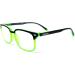 El Charro Hawaii Black & Green Reading Glasses +2.50 | Stylish & Comfortable International Shipping - Buy Online on GoSupps.com