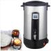 Jiangss Professional wax melts 8 l/10 l/12 l Candlelic wax melting pot electrical paraffin wax heater made of stainless steel soy wax melting tank for candle production 12L