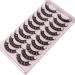 Shop Russian Strip Lashes - Natural Look Waterproof Thick Faux Mink Eyelashes 10 Pairs 15mm Fluffy Volume - Buy Online on GoSupps.com