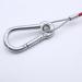 100cm Length Stainless Steel Dependable Trailer Dismounting Safety Rope with Forked Head U Shaped Clip Carabiner Durable Towing Rope with Forked Head Militarys Grade Towing Rope 100cm Trailer Safety - Buy Online on GoSupps.com