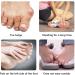 Keenso 2pcs Bunion Corrector & Toe Separators for Women - Universal Female Toe Splints for Overlapping Big Toe - Buy Online on GoSupps.com