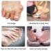 Urisgo Hallux Valgus Correction: Orthopedic Bunion Rail for Great Toe Pain Relief & Support - 2 Pieces for Day/Night Use - Buy Online on GoSupps.com
