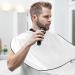 Catime Beard Shave Apron Set - Waterproof Black & White Cloak for Men | Ideal Razor Gifts - Buy Online on GoSupps.com