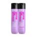 Matrix Unbreak My Blonde Strengthening Shampoo & Conditioner Set | Repairs and Adds Softness and Shine | For Damaged Lightened and Over Processed Hair | Sulfate-Free | Packaging May Vary 10.10 Fl Oz (Pack of 2)