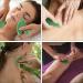 Uraqt Gua Sha Massage Tool - 2 Natural Jade Boards for Spa Facial Care & Anti-Aging | Green Scraping Stones for Wellness - Buy Online on GoSupps.com