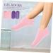 MAGICLULU 2 Pairs Gel Socks Cotton Yarn Miss Women's Socks Moisturizing 22x10x1cm - Buy Online on GoSupps.com