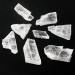 Natural Crystal Rough 30g/50g Natural White Raw Selenite Transparent Gypsum Quartz Points Irregular ShapeStones (Color : 50g 5-8pcs) (Color : 100g 7-10pcs) - Buy Online on GoSupps.com