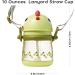 BC Babycare No Spill Straw Sippy Cup for Baby 1+ Year Old - Transition Weighted with Strap - 10oz Green - 1 Count - Buy Online on GoSupps.com