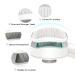 Pakeway Cat Brush - Self-Cleaning Pet Brush for Long & Short Hair | Eliminates Tangles & Undercoat | Air Cushion Design - Buy Online on GoSupps.com