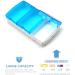 VOFOON Small Pill Organizer - 3 Times Daily | Travel Pill Box 2 Pack | Portable 3 Compartment Medicine Case for Vitamins & Supplements - Buy Online on GoSupps.com