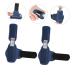 Cabilock 3pcs Thumb Splint Toe Finger Support Brace Set - Blue Toe Strap Mallet Toe Sprain Support for Fixing and Retaining Finger Position - Buy Online on GoSupps.com