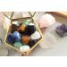 XIANNVXI 10 Pcs Tiger Eye Crystals Heart Set - Natural Gemstones for Reiki Crystal Healing and Love, Yellow Tiger Eye - Buy Online on GoSupps.com