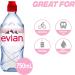 Evian Eau min rale eau potable naturellement filtr e 750 ml d'eau en bouteille fabriqu e par la nature tui de 12 bouteilles d'eau de 750 ml avec bouchon de sport - Buy Online on GoSupps.com