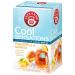 Teekanne Pineapple & Mango Cold Brew Tea Infusion Ice Cool Sensations All Natural Real Fruit with White Hibiscus Rosehip Apple Hibiscus 18 Teabags