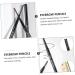 Healvian 2 1 Eyebrow Makeup Tools Eyebrow Liner Keychain Comb Triangle Eyebrow Pencil Makeup Accessories 1 count (Pack of 1) Grey - Buy Online on GoSupps.com