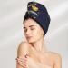 Quick-Dry Hair Towel Wrap - Button Towel Turban for Effortless Hair Drying - Buy Online on GoSupps.com