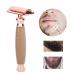 Portable Double Edge Razor with Wooden Handle - Rose Gold Beard & Body Hair Trimmer for Men | International Shipping - Buy Online on GoSupps.com