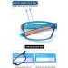 Shop Vevesmundo Sporty Blue Light Filter Reading Glasses for Men & Women - Anti-Blue Light Rectangular Multiple Strengths Available - Buy Online on GoSupps.com
