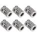 Perles de Cheveux pour Hommes 24pcs Perles de Dreadlock Hommes Perles de Barbe pour le Voyage pour le Salon - Buy Online on GoSupps.com