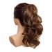 Short Wavy Ponytail Extensions Synthetic Claw Ponytail 40cm 90g Brown Black Ladies Wig 16inches M2-30