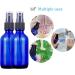 Buy 60ml Blue Spray Bottles - Refillable Travel Fine Fog Spray for Hair Cleaning & Aromatherapy (2-Pack) - Buy Online on GoSupps.com