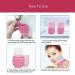 2022 Upgraded Diamond Ice Roller for Face and Eye - Facial Beauty Tool with Gua Sha Massage and Silicone Ice Mold - Red - Buy Online on GoSupps.com