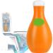 Bowling Blue Bubble Toilet Bowl Cleaner Automatic Long-Lasting Toilet Bowl Cleaner in Bottle Toilet Fresheners Deodorizing & Descaling Toilet Cleaner for Cistern Prevents Limescale (1PC)