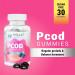 YANG PCOD Gummies for Women Manages Irregular Periods & Hormonal Balance Blueberry Flavour 30 Gummies - Buy Online on GoSupps.com