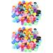 Yardwe Ring 400 Stk Tauben Foot band toys for chicks chicken toys bird ring bird foot pigeon bone pigeon base cake stuff parrot foot pigeon ring carrier yield deaf delivers size 2x2pcs such as imaginedx2stk