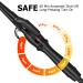 MHU PRO Tapered Curling Wand - 1.5 Inch Curling Iron with Short Clamp 9 Temp Settings (280 -400 ) Automatic Shut-Off | Perfect Curls for All Hair Types - Buy Online on GoSupps.com