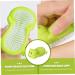 BeatifuFu Shampoo Brush - Scalp Massage & Hair Care Tool | Green 10x6cm for Ultimate Shower Experience - Buy Online on GoSupps.com