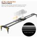LimoStudio 47-inch DSLR Camera Slider Dolly Track | Carbon Fiber Rail System | High Precision Smooth Bearing Slide with Spirit Level | Photo Studio AGG1982 - Buy Online on GoSupps.com