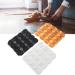 48 Pairs Shoe Repair Rubber Heel Pad Set - Black White & Yellow Heel Taps for Durable Repair | International Shipping Available - Buy Online on GoSupps.com