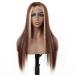 ISEE 10A 30 Inch Pre Plucked Transparent Lace Front Wig - 150% Density Straight Human Hair Wig for Black Women (427 Ombre Highlight) - Buy Online on GoSupps.com