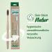 Wellsamed Wellsagreen 4-Pack Bamboo Toothbrushes - Eco-Friendly Soft Activated Carbon Bristles for Sustainable Oral Care - Buy Online on GoSupps.com