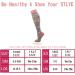 Fenglaoda Compression Stockings for Women - 15-25 mmHg Knee High Support Socks | Cute & Colorful 3 Pairs for Sports - Sizes L-XL - Buy Online on GoSupps.com