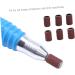 minkissy 2 Sets kit de u as de gel cleaning tools nail tools Manicure Sanding Bands nail dip kits nail bit manicure drill bits nail drill tool nail grinding head Corundum sand sheet gravel 7x6x2cm Assorted Color - Buy Online on GoSupps.com