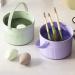 3-in-1 Makeup Brush Cleaner & Beauty Blender Cleaning Bowl - Handle Drying & Storage Tool - Green - Buy Online on GoSupps.com