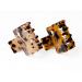 JIRIS 2PCS 2 Inches Leopard Print Hair Claw Clips - Small Rectangular French Design Barrettes for Women - Buy Online on GoSupps.com