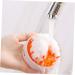 Frcolor Shampoo Massage Brush - Children's Hair Bathing Accessory Wet & Dry Head Skin Massager | 8x8x8.1cm Orange - Buy Online on GoSupps.com