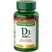 Nature's Bounty Vitamin D3 Pills and Supplement Helps Support Immune Function 1000iu 500 Softgels - Buy Online on GoSupps.com