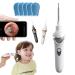 Tweddy Smart Ear Wax Remover Clean Ears Ear Wax Remover USB Charging Ear Wax Remover acuum Suction LED Light Easy-to-Use Ear Cleaner for Kids & Adults (White(Internal camera))