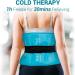 Comfytemp Reusable Gel Ice Pack 10.5x14.5 Inch with Strap for Pain Relief - Hot and Cold Compress for Injuries on Shoulders, Knees, Ankles, Elbows, Hips, and Back - Buy Online on GoSupps.com