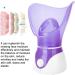 Rechargeable Face Steamer Humidifier Face Steamer for Facial Care Women (US Plug) - Buy Online on GoSupps.com