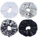 Kepblom 12-Piece Shiny Metallic Scrunchies - Ponytail Holders for Girls - Multi-Color - Pack of 1 - Buy Online on GoSupps.com