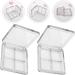 2PCS Empty Eyeshadow Dishes DIY Eyeshadow Palettes Eyeshadow Subpackaging Boxes for Women Girls Ladies - Buy Online on GoSupps.com